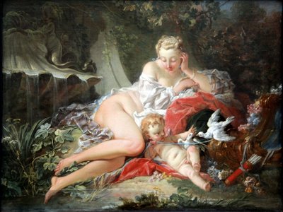 Venus y Amor de François Boucher